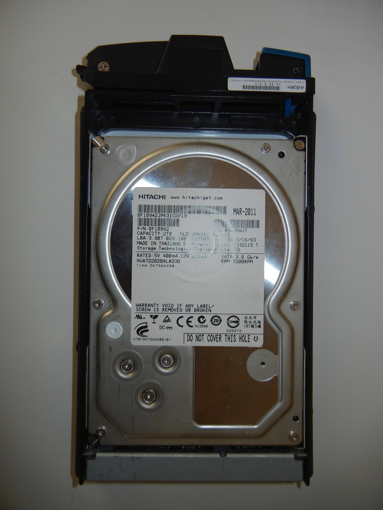 Modular 2TB SATA 7.2K RPM HDD – Hitachi Universal Storage Platform